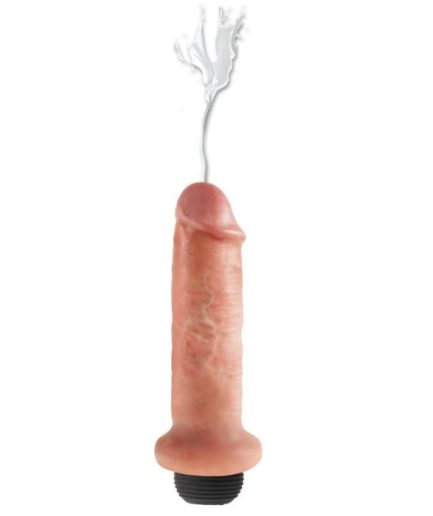 KING COCK - DILDO SQUIRTING 15.24 CM