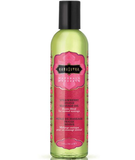 KAMASUTRA - NATURALS ACEITE DE MASAJE FRESA DIVINA 236ML