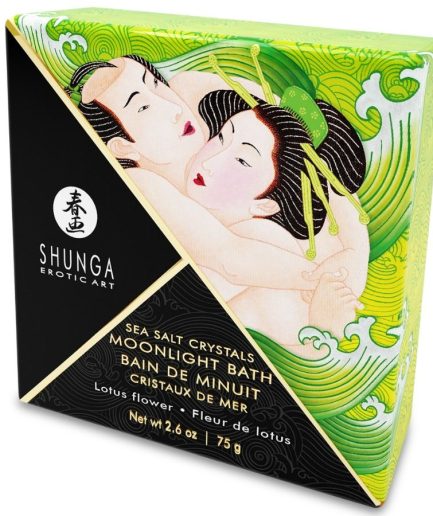 SHUNGA - SALES DE BAÑO AROMATIZADAS LOTUS 75 GR