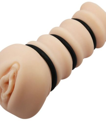 CRAZY BULL - MASTURBADOR CON ANILLOS MODELO VAGINA 2