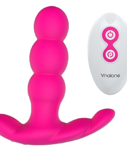 NALONE - PEARL VIBRADOR ANAL CONTROL REMOTO NEGRO