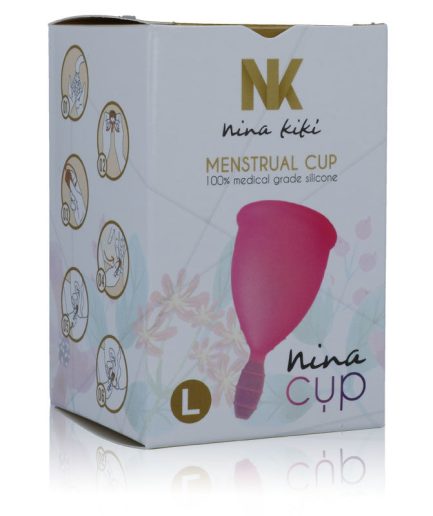 NINA KIKÍ - COPA MENSTRUAL ROSA - TALLA L