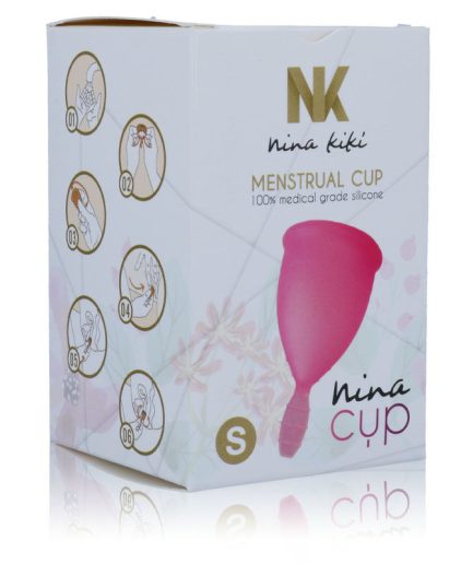 NINA KIKÍ - COPA MENSTRUAL ROSA - TALLA S