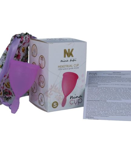 NINA KIKÍ - COPA MENSTRUAL LILA - TALLA S
