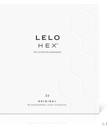 LELO - HEX PRESERVATIVO CAJA 36 UDS