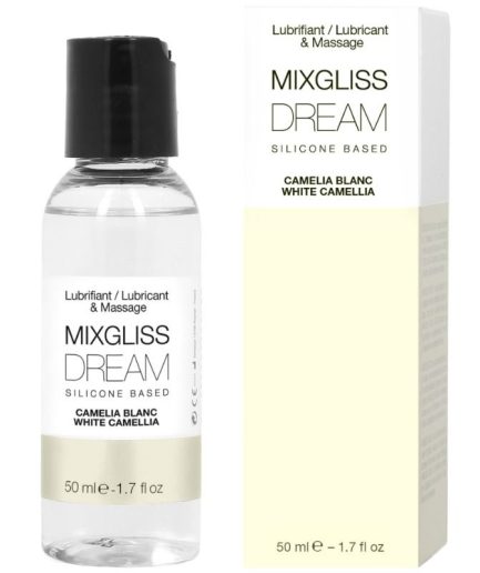 MIXGLISS - DREAM LUBRICANTE SILICONA CAMELIA BLANCA 50 ML