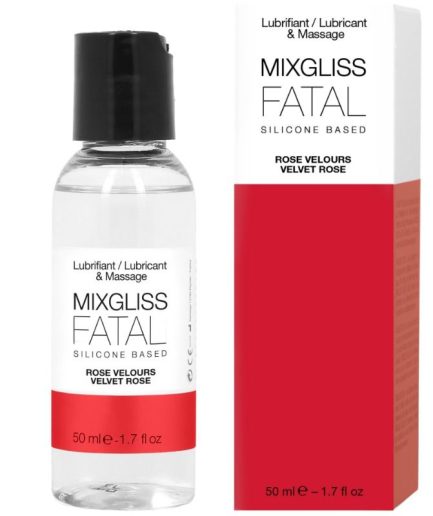 MIXGLISS - FATAL LUBRICANTE SILICONA ROSAS 50 ML