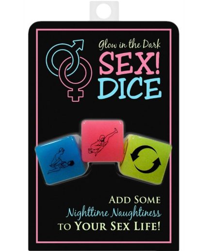 KHEPER GAMES - DADOS SEXUALES BRILLO OSCURIDAD