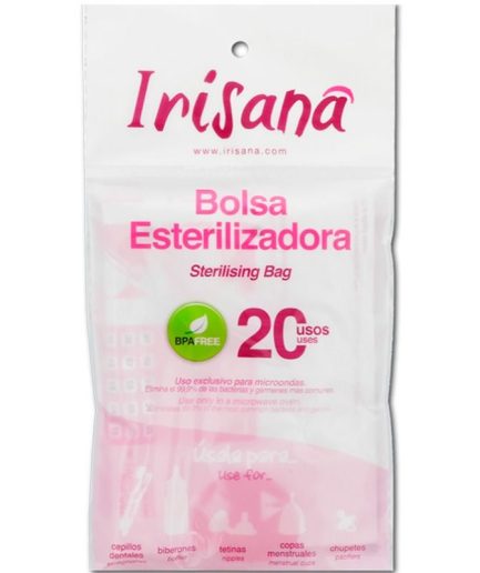 IRISANA - BOLSA ESTERILIZADORA COPA VAGINAL 1 UNIDAD