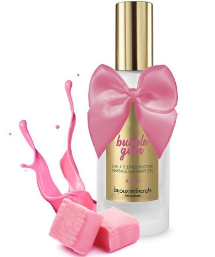 BIJOUX - BUBBLE GUM GEL 2 EN 1 SILICONA CHICLE DE FRESA 100 ML