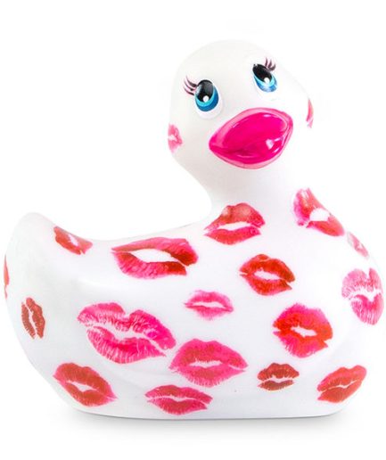 BIG TEASE TOYS - I RUB MY DUCKIE 2.0 | PATO VIBRADOR ROMANCE (WHITE & PINK)