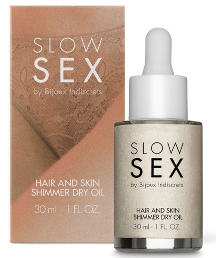 BIJOUX - SLOW SEX ACEITE SECO ILUMINADOR MULTIFUNCION 30 ML