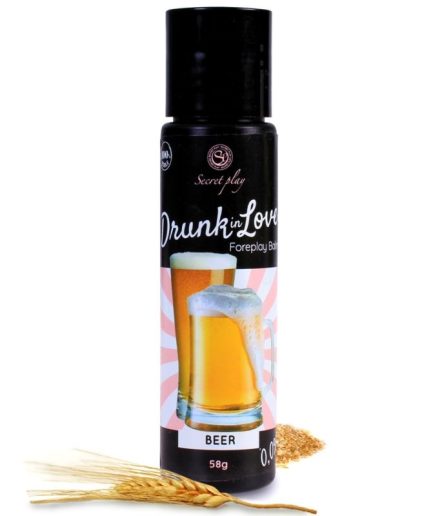 SECRETPLAY - LUBRICANTE DRUN IN LOVE CERVEZA 60 ML