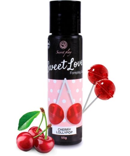 SECRETPLAY - CEREZA LOLLIPOP GEL SWEET LOVE 60 ML