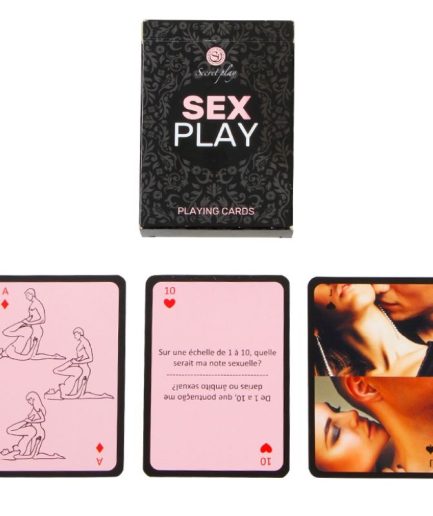 SECRETPLAY - JUEGO DE CARTAS SEX PLAY (FR/PT)