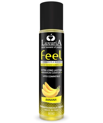 INTIMATELINE - LUXURIA FEEL LUBRICANTE BASE AGUA PLATANO 60 ML