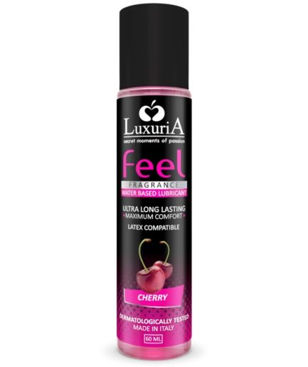 INTIMATELINE - LUXURIA FEEL LUBRICANTE BASE AGUA CEREZA 60 ML