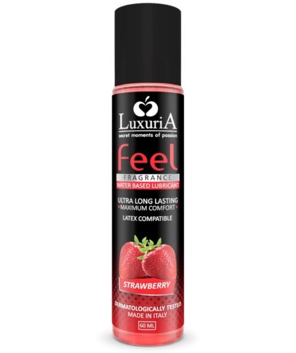 INTIMATELINE - LUXURIA FEEL LUBRICANTE BASE AGUA FRESA 60 ML