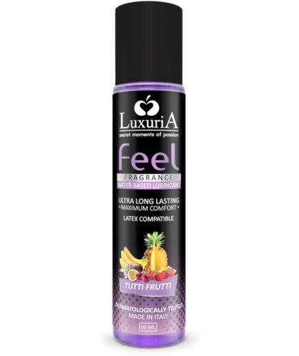 INTIMATELINE - LUXURIA FEEL LUBRICANTE BASE TUTTI FRUTI 60 ML