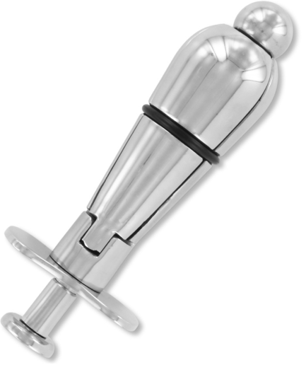 METAL HARD - PLUG ANAL METALICO CON BLOQUEO