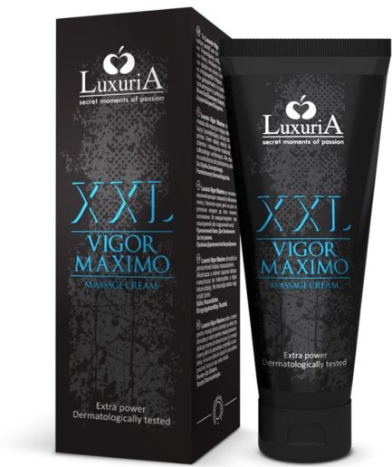 INTIMATELINE LUXURIA - XXL VIGOR MAXIMO CREMA MASAJE VOLUMINIZADORA 75 ML
