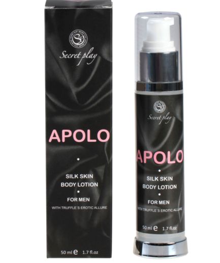 SECRETPLAY - APOLO LOCION PIEL DE SEDA PARA HOMBRES 50 ML