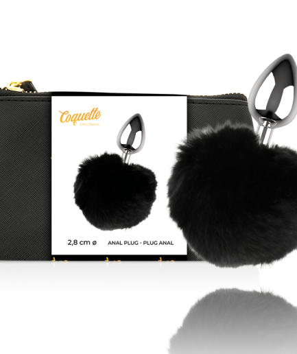 COQUETTE CHIC DESIRE - PLUG ANAL DE METAL TALLA L 2.8 x 4.1 CM