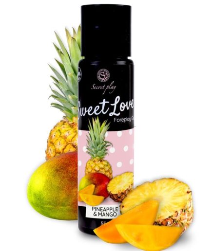 SECRETPLAY - MANGO & PINEAPPLE GEL SWEET LOVE 60 ML