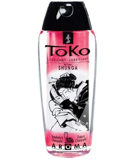 SHUNGA - TOKO AROMA LUBRICANTE FRESAS Y CHAMPAGNE