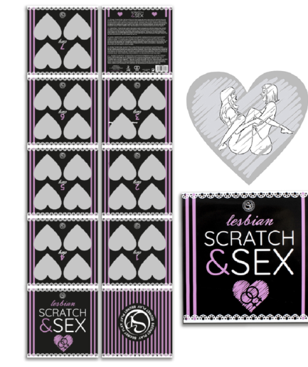 SECRETPLAY - SCRATCH & SEX JUEGO PAREJAS POSTURAS LESBICAS (ES/EN/FR/PT/DE)