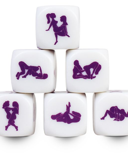 SECRETPLAY - DADO KAMASUTRA LESBIAN 25 MM
