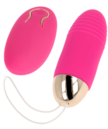 OHMAMA - HUEVO CONTROL REMOTO 10 MODOS ROSA