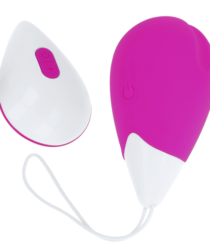 OHMAMA - HUEVO VIBRADOR 10 MODOS LILA Y BLANCO
