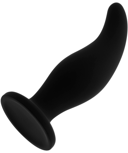 OHMAMA - PLUG ANAL SILICONA CURVADO PUNTO P 12 CM