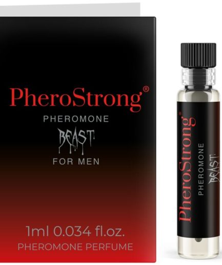 PHEROSTRONG - PERFUME CON FEROMONAS BEAST PARA HOMBRE 1 ML
