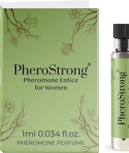 PHEROSTRONG - PERFUME CON FEROMONAS ENTICE PARA MUJER 1 ML