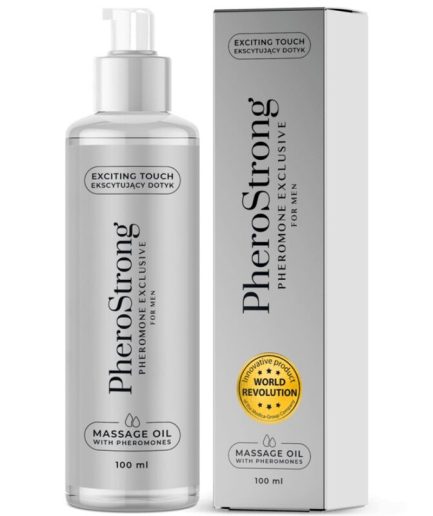 PHEROSTRONG - ACEITE DE MASAJE EXCLUSIVE PARA HOMBRE 100 ML