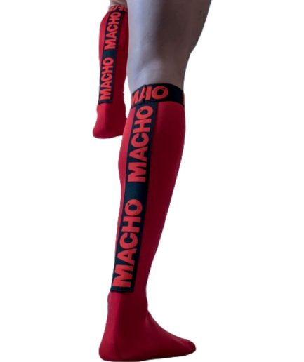MACHO - CALCETINES FINOS ROJO TALLA UNICA