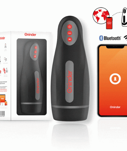 ONINDER - SEOUL MASTURBADOR MASCULINO DE COMPRESION Y VIBRACION - APP GRATUITA