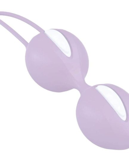 FUN FACTORY - SMARTBALLS DUO BOLAS PELVICAS BLANCO / LILA PASTEL