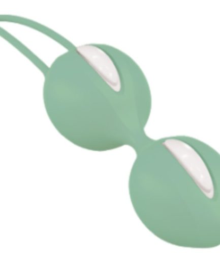 FUN FACTORY - SMARTBALLS DUO BOLAS PELVICAS BLANCO / VERDE PISTACHO