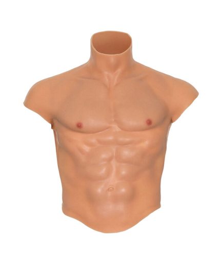 HIDDEN DESIRE - ALTER EGO CAMISETA SILICONA TORSO MASCULINO CON ABDOMINALES NATURAL