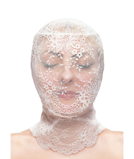 NS NOVELTIES - FETISH & FASHION PASAMONTAÑAS DE ENCAJE BLANCO