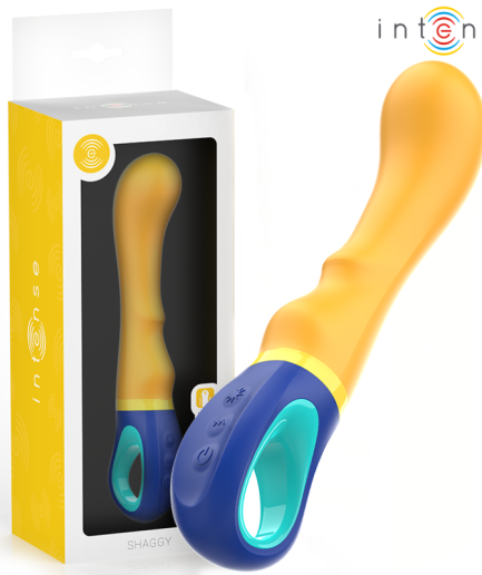 INTENSE - SHAGGY VIBRADOR PUNTO-G AMARILLO