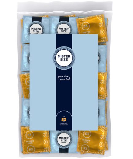 MISTER SIZE - PRESERVATIVOS TALLA M 53 MM (100 UNIDADES)