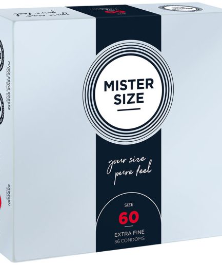 MISTER SIZE - PRESERVATIVOS TALLA XL 60 MM (36 UNIDADES)