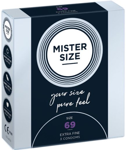 MISTER SIZE - PRESERVATIVOS TALLA XXXL 69 MM (3 UNIDADES)