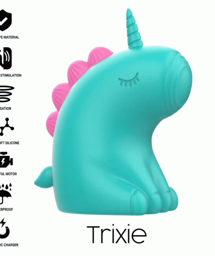 INTENSE - TRIXIE ESTIMULADOR UNICORNIO VERDE