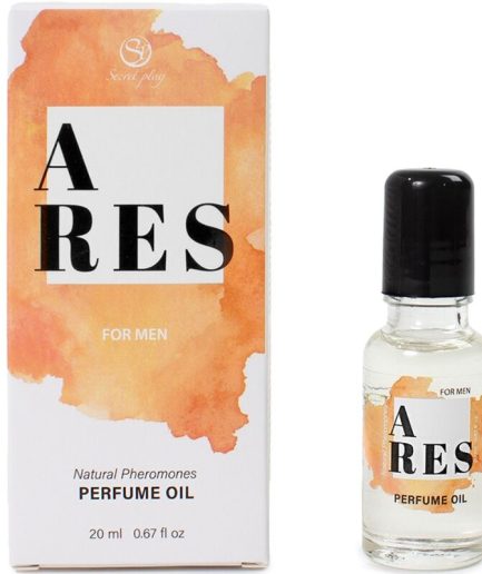 SECRETPLAY - ARES PERFUME NATURAL FEROMONAS EN ACEITE PARA HOMBRE 20 ML