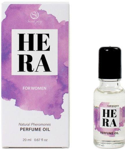 SECRETPLAY - HERA PERFUME NATURAL FEROMONAS EN ACEITE PARA MUJER 20 ML